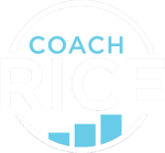 CoachRICE_Cyan - White Logo